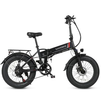 China US Local Power Aluminum Alloy 500W 48V 10A Long Range 20 Inch Lithium Battery Foldable City Electric Bicycle Folding e Bike for sale