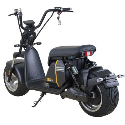 China Harleyment Citycoco Electric Scooter 1500W 2000W 3000W DC Brushless Lamp Motor 60v Lithium Battery Unisex Highlight Powerful Chain for sale