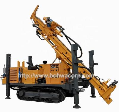 China Construction worksÂ   Hydraulic Crawler Base DTH Water Well Drilling Rig With Reverse Circulation Drilling for sale