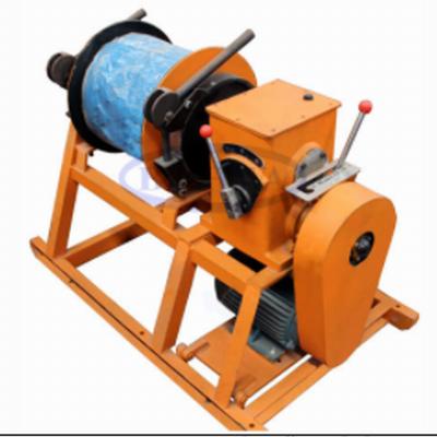 China 10 Ton AUTO Industrial Or Mineral Hydraulic Mining Heavy Duty Electric Winch For Hoisting Drilling Tools for sale