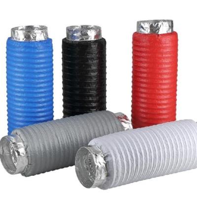 China Modern HVAC Fiberglass Insulation Tube Duct For Air Conditioner System for sale