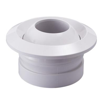 China Large Equipment Jet Outlet Ceiling Air Diffuser Modern ABS Plastic Adjustable Direction Ventilation Spherical for sale