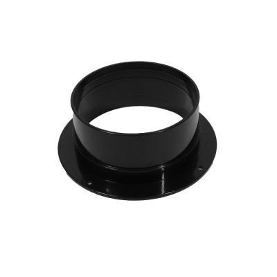 China Air Duct Connecto Pipe Mounting Flange Manufacturer Round Quick Connection Flange ABS Plastic 120Mm Air Condition Vent Column Flange for sale