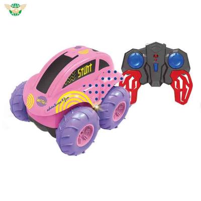 China Other pink rc car shape beetle stunt amphibious remote control cars with inflatable wheels for sale