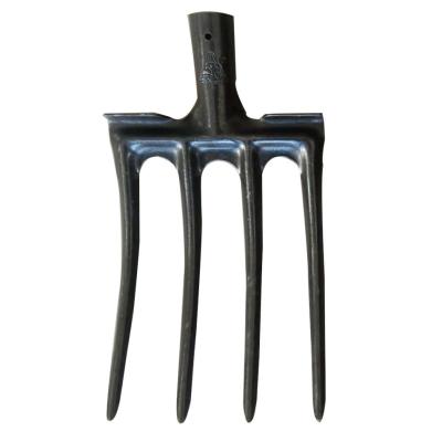 China 1020102 4 Tines Carbon Steel Ridge Type Backyard Punching Spading Garden digging Forks for sale