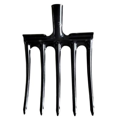 China 1020103 5 Tines Carbon Steel Ridge Type Digging Backyard Punching Spading Garden Forks for sale