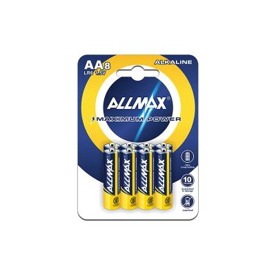 China B8-48 Max Power Lr6 1.5V AA Home Size Appliance Allmax Alkaline Batteries for sale