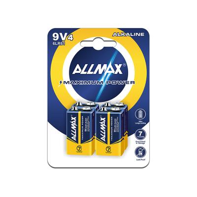 China B4-24 Appliance Allmax Home Max Power 6lr61 9V Alkaline Batteries for sale