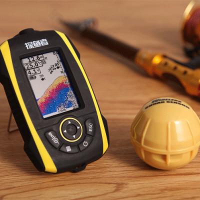 China Carp Fishing Lake Fishing Fish Finder Color LCD Display Fish Finder Sonar White Wireless Finder FF288W for sale