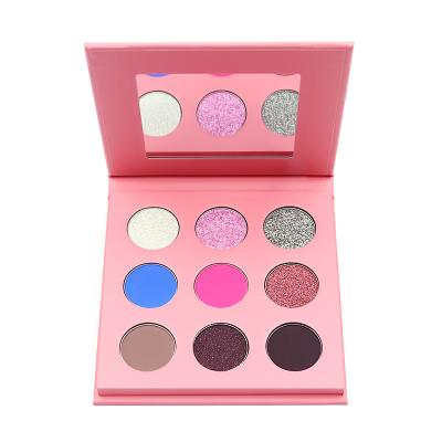 China OEM/ODM Waterproof Eyeshadow Pigmented High Quality Vegan Makeup Eyeshadow Palette for sale