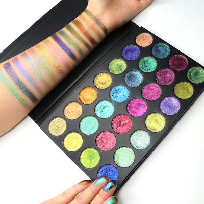 China High Quality Waterproof Duochrome Eyeshadow Palette Dye Blendable Eyeshadow Cosmetic Makeup for sale