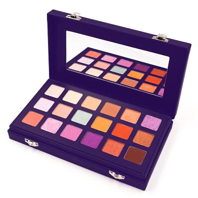 China Vegan makeup palette waterproof custom high quality private label duochrome pigment eyeshadow palette for sale