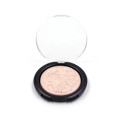 China Sunscreen Highlighter Makeup Body Baked Highlighter Loose Contour Powder Palette Single Private Label for sale