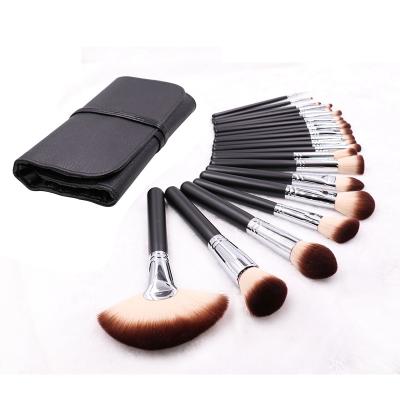 China Soft Touch Your Own Brand Luxury Makeup Brush Synthetic Hair Makeup Brush Set With Bag for sale