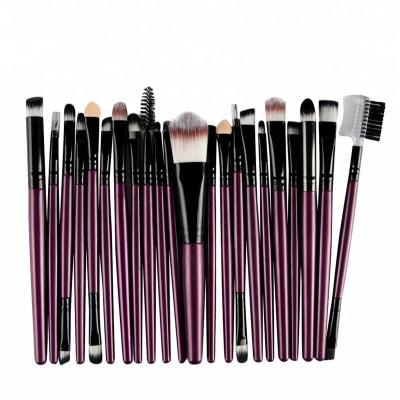 China Angular Blush Professional 22 Pieces Wholesale High Quality Private Makeup Brush Sets Private Logo Makeup Sets for sale