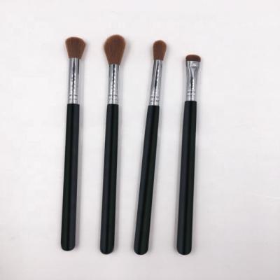 China Angular Blush 2018 Professional 4 Pcs Labell Private Natural Hair Makeup Brushes for sale