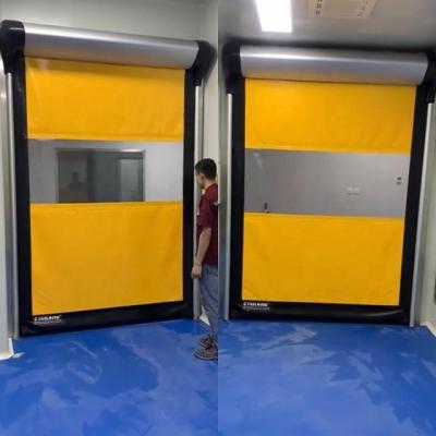 China Cleanroom Rapid Roll Doors Waterproof for sale