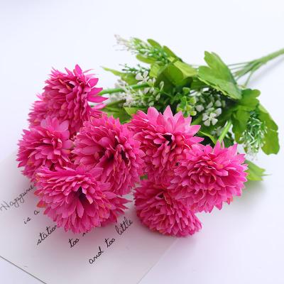 China Qingming Chinese Flower Artificial Flowers Silk Memorial Grave Decorations Artificial Flowers For Cemetery for sale