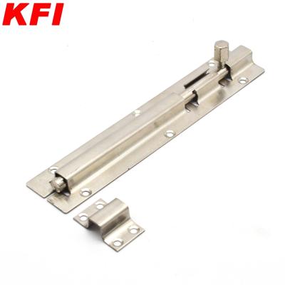 China Good Quality Modern Door Stainless Steel Hardware Door Wholesale Price Barrel Bolt Turn Flush Bolt for sale