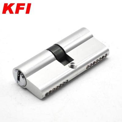 China euro door lock style aluminum alloy key cylinder with knob,zinc core,key cylinder for door lock for sale