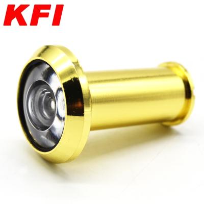 China Factory Price Contemporary Zinc Alloy Quality Good 180 Degree Door Viewer Hole Glass Lens For Wooden Door for sale