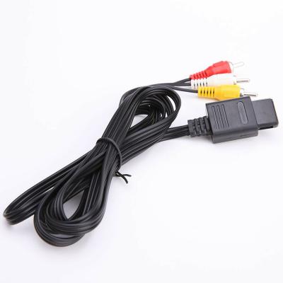 China Game Games For GAMECUBE / N64 Nintendo 64 / SNES AV RCA Audio Video Cable TV Advance for sale