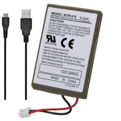 China Rechargeable Battery For PS4 2000 mAh Replacement Battery With Free Cable for sale