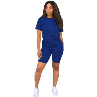 China Breathable Sport Gym Fitness Plus Size XXXL Set Women Casual Clothes Summer Two Piece Ladies 2 Piece Pants Set for sale