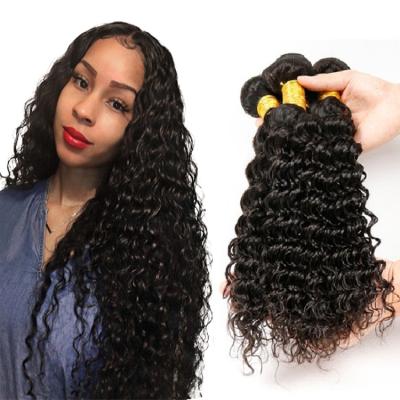 China Deep Wave Deep Wave Virgin Hair Bundles Brazilian Mink Brazilian Women Human Hair Hair Vendors Cuticle Aligned Extensions for sale