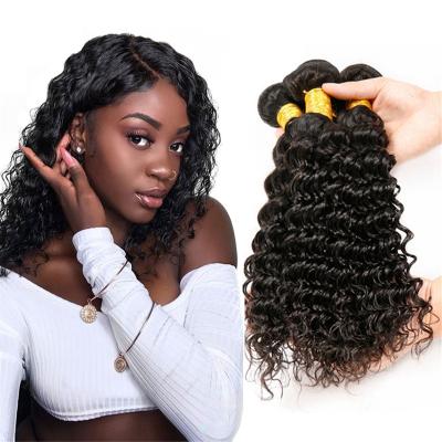 China Deep Grade 12a 14a Mink Deep Wave Bundles, Brazilian Virgin Hair Wave Extension, Wholesale Hair Bundles 40inch 30inch for sale