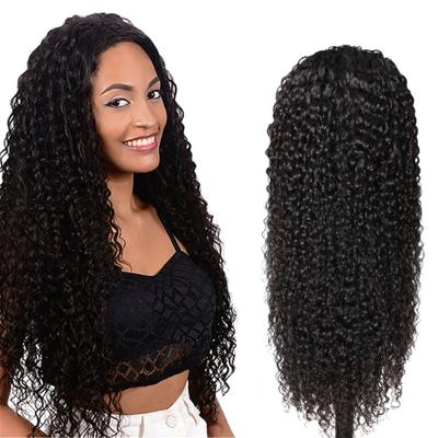 China Curly Curly Drop Shipping 100% Virgin Brazilian Kinky Curly Cheap Hair Lace Front Wig, Cuticle Aligned Hair Lace Wig Vendors for sale