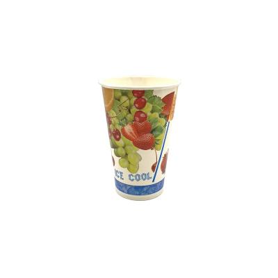 China One Time Use Disposable Paper Cup Soda Disposable Cold Drink Cola Paper Cups for sale