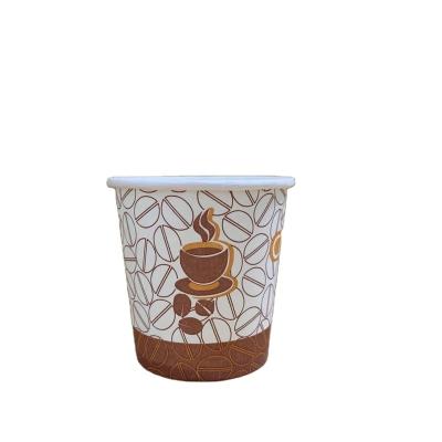 China Disposable Printed 1000 Pack Cappuccino Cup Paper Mocha Friendly Glass Cup for sale