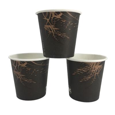 China Disposable Recyclable Drink Cardboard Cup With Lid Cup Paper Mocha Cup for sale