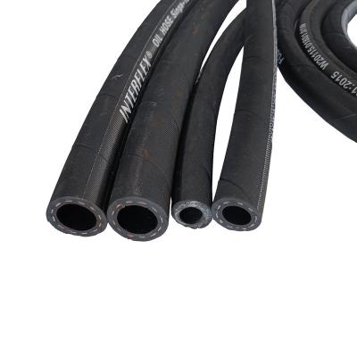 China Fiber Rubber Hose China Water Hose Rubber Hose Steel Wire Braided Hydraulic Hose Factory for sale