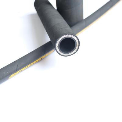 China Custom High Pressure EN 856 4Shipping and Handling OEM Steel Wire Spiral Oil Rubber Hose 4 1-1/4 INCH Hydraulic Hose Industrial Rubber Hose for sale