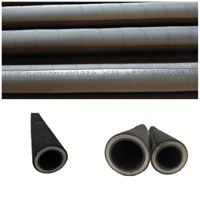 China Spiral Rubber High Pressure Hydraulic Rubber Hose Lowest Price Steel Wire Hydraulic Hose Oil Hose for sale