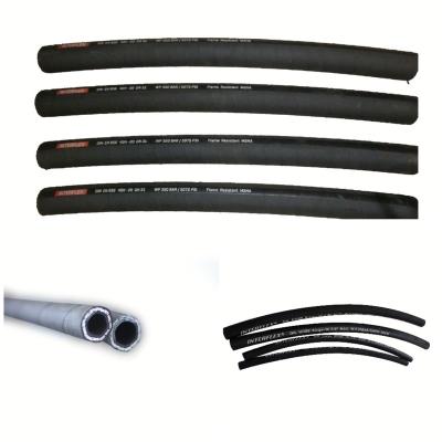 China High Pressure Flexible Rubber Oil Hose SAE 100R2 EN853 2SN Rubber Hydraulic Hose for sale