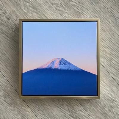 China Abstract Framed Wall Painting Sunrise Mount Fuji With Frame for sale