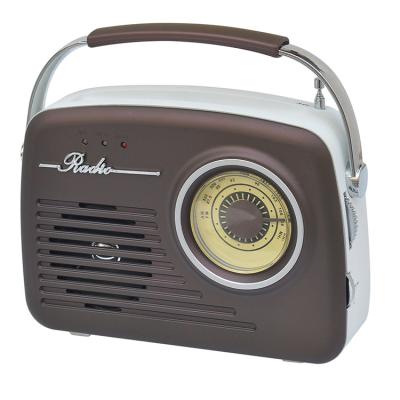 China Home Radio AMWOOD Analog Radio Mini AM/FM Retro Radio With Options For USB/SD/BT for sale