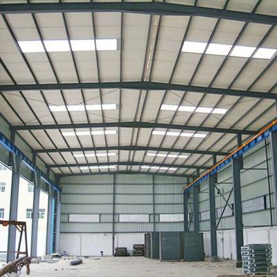 China Painted Steel Structure Workshop With Aluminum Alloy Window zu verkaufen