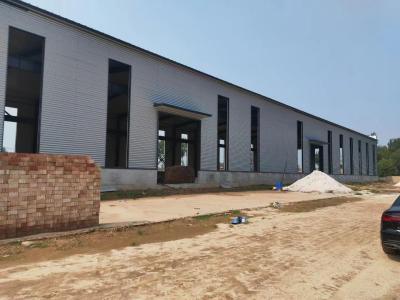 China Prefab Building Hot Dip Galvanized Steel Structure Workshop For Industrial Use zu verkaufen