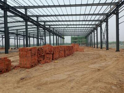 Cina Customize Structural Prefab Metal Steel Construction For Industrial Building in vendita