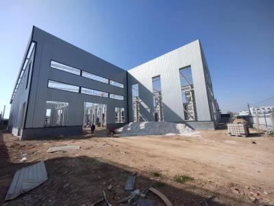 China Oficina química industrial pintada da construção de aço da armação de aço pré-fabricada à venda