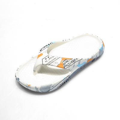 China Wholesale Explosive Fashion Trend Fashion EVA Flip Flops Men And Women's Universal Non-slip Outdoor Indoor Non-slip Slippers for sale