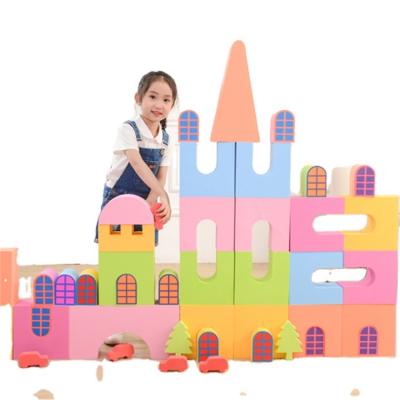 China Construction Toy Custom or Standard Educational Toys Eva Building Blocks Bricks Toys for sale