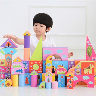 China Building Toy Stable Quality Competitive Price Blocks House Eva Building Blocks Toys for sale