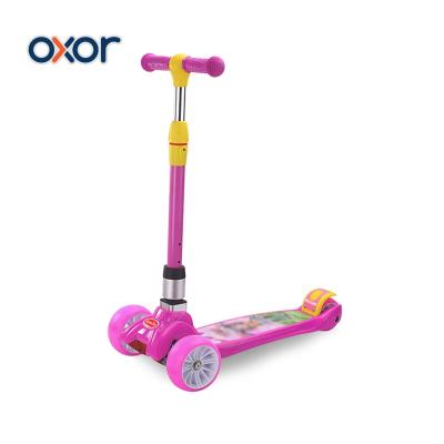 China Hot Selling PU Amazon New Style Kids Foldable Scooter for sale