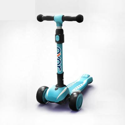 China Training Kids Balance Skill Newest Led Platform Kids Kick Scooter Big Wheels Kids Pedal Kick Scooters for sale