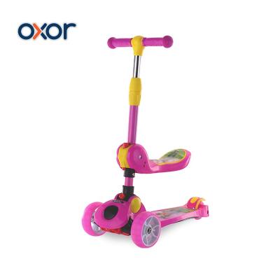 China Best Choice Products 3 Wheel PU Scooter Foldable For Kids for sale